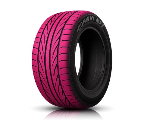 HIGHWAY MAX 225/30R20 HOT PINK SMOKE (M9)X